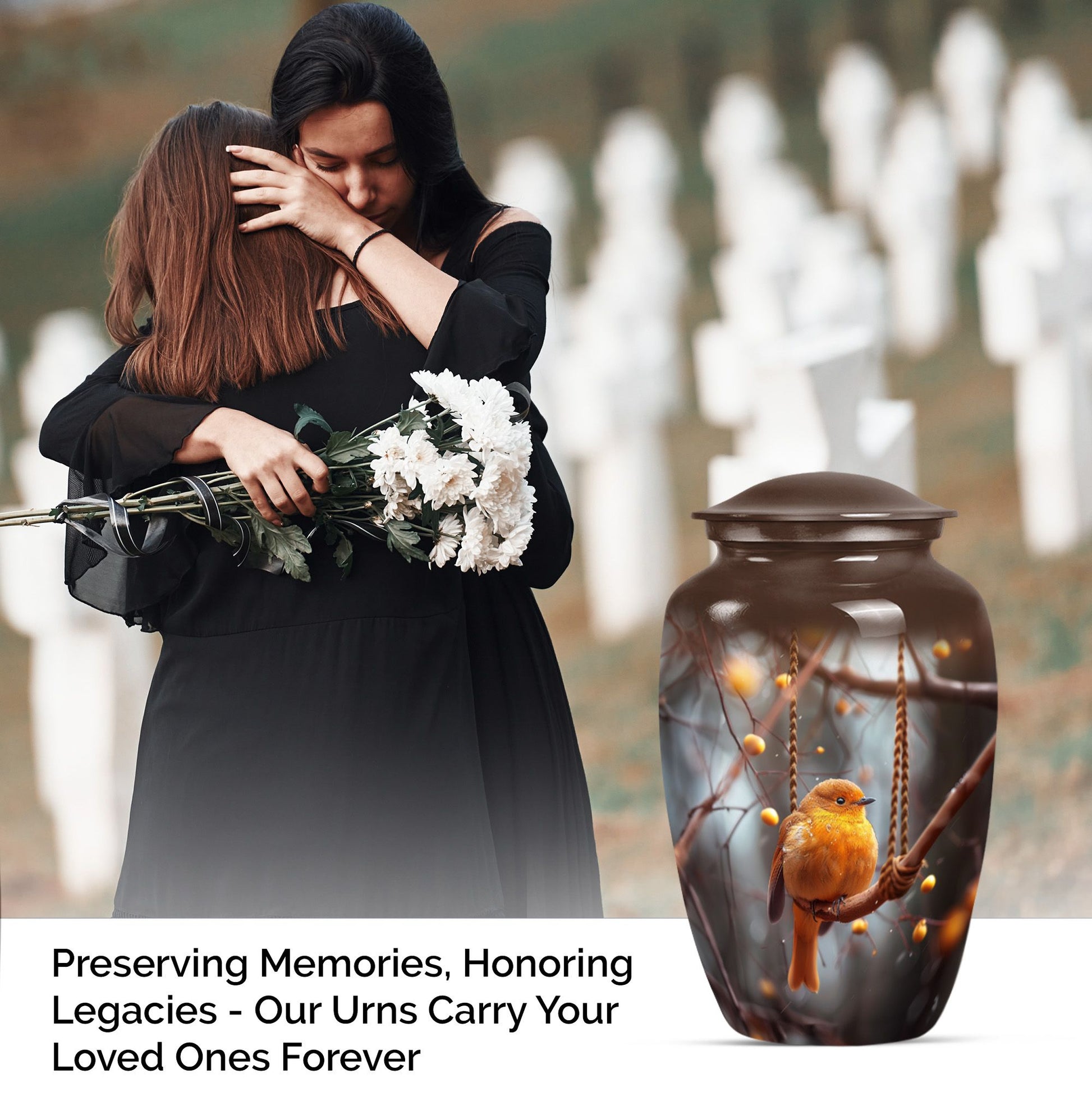 Sparrow Unique Cremation Urn For Ashes