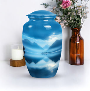 Mountain Funeral Cremation Urn For Human Remains