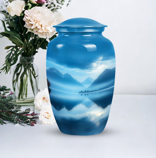 Mountain Funeral Cremation Urn For Human Remains