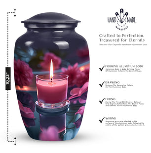 Candle Cremation Container For Adult Human Ashes