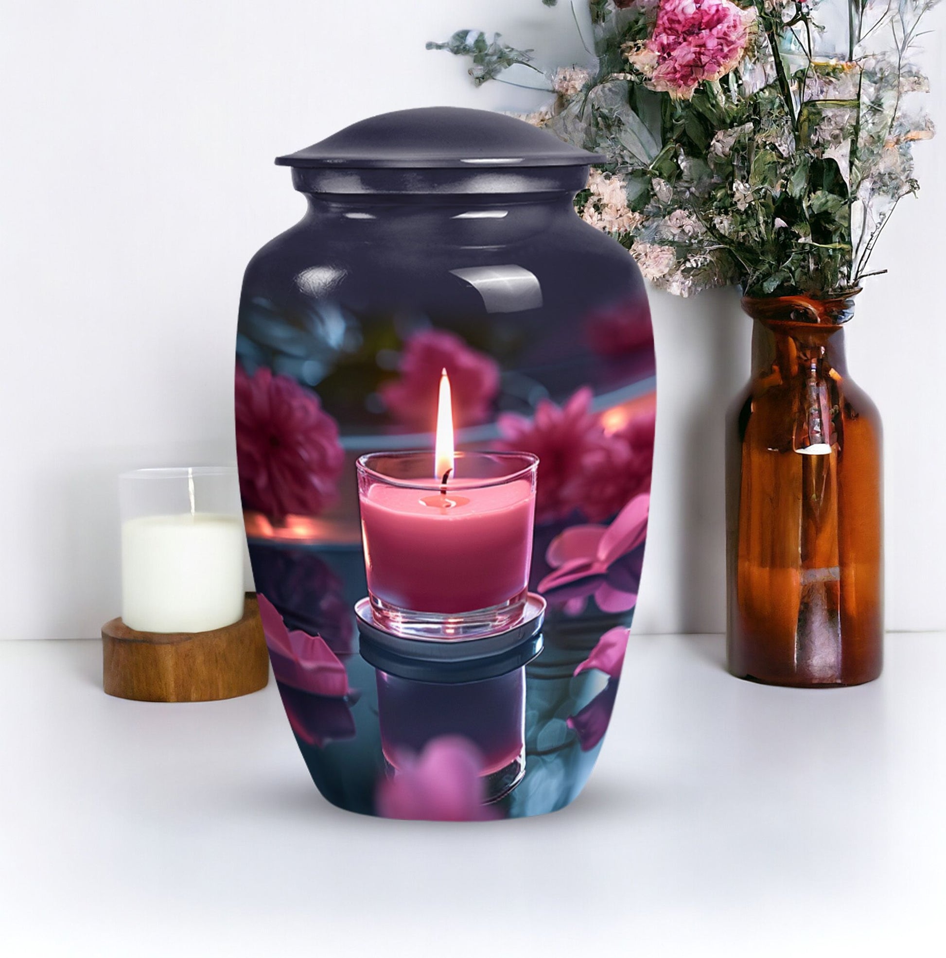 Candle Cremation Container For Adult Human Ashes