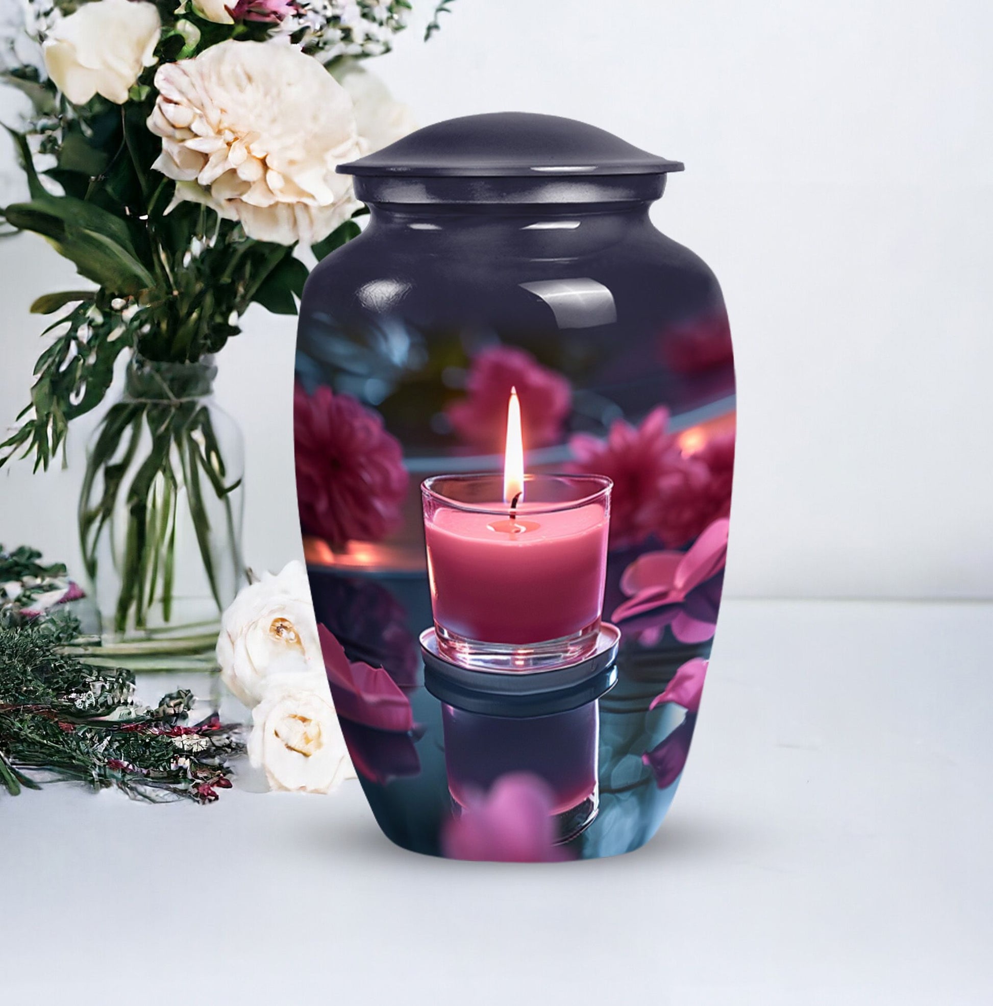 Candle Cremation Container For Adult Human Ashes