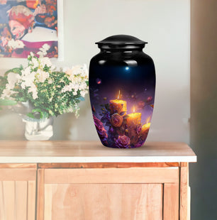 Handmade Candle Cremation Urn For Adult Human Ashes