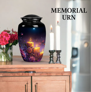 Handmade Candle Cremation Urn For Adult Human Ashes