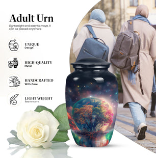 Tree of Life Cremation Urn for Human Ashes