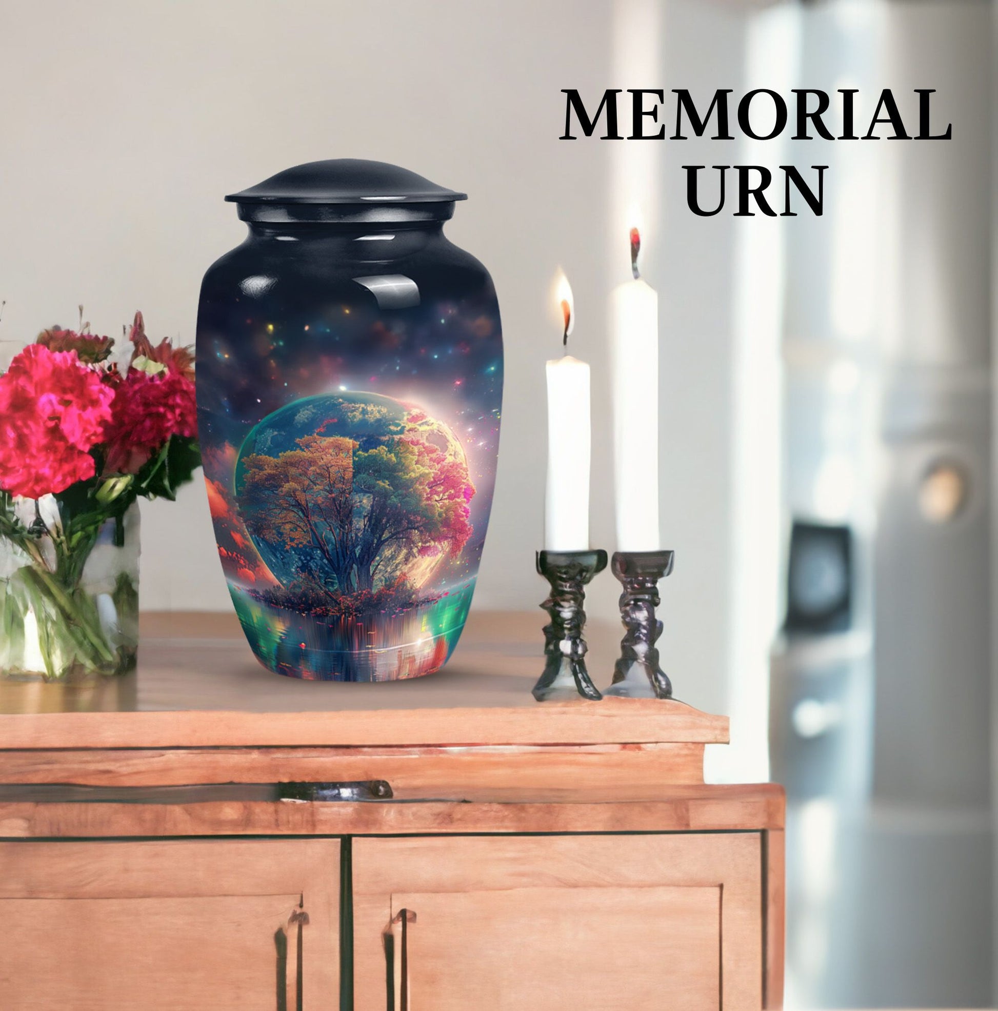 Tree of Life Cremation Urn for Human Ashes