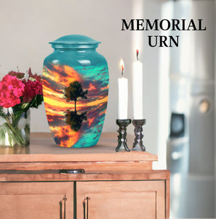 Tree of Life Memorial Urn for Adult Human Ashes