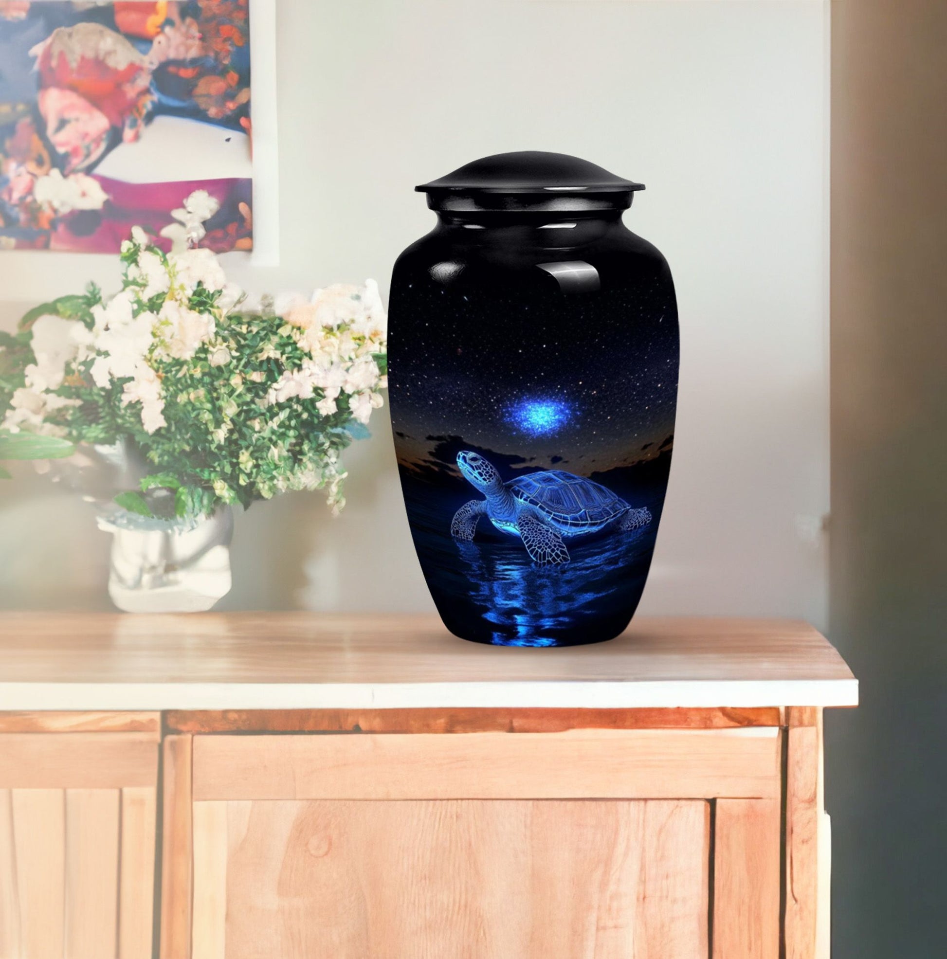 Eternal Tortoise Cremation Urn for Human Ashes - Memorial Urn