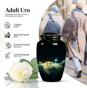 Heritage Tortoise Cremation Urn for Human Ashes -  Adult Ashes Urn