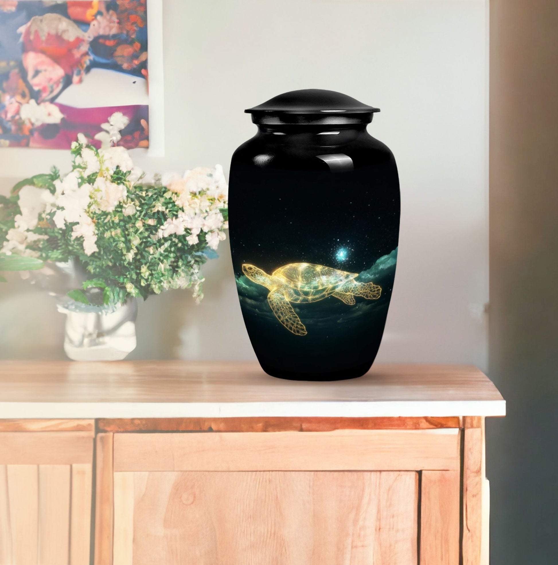 Heritage Tortoise Cremation Urn for Human Ashes -  Adult Ashes Urn