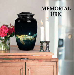 Heritage Tortoise Cremation Urn for Human Ashes -  Adult Ashes Urn