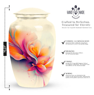 Abstract Cremation Urn for Human Ashes