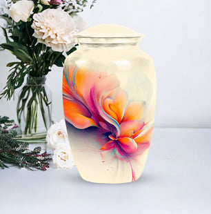 Abstract Cremation Urn for Human Ashes