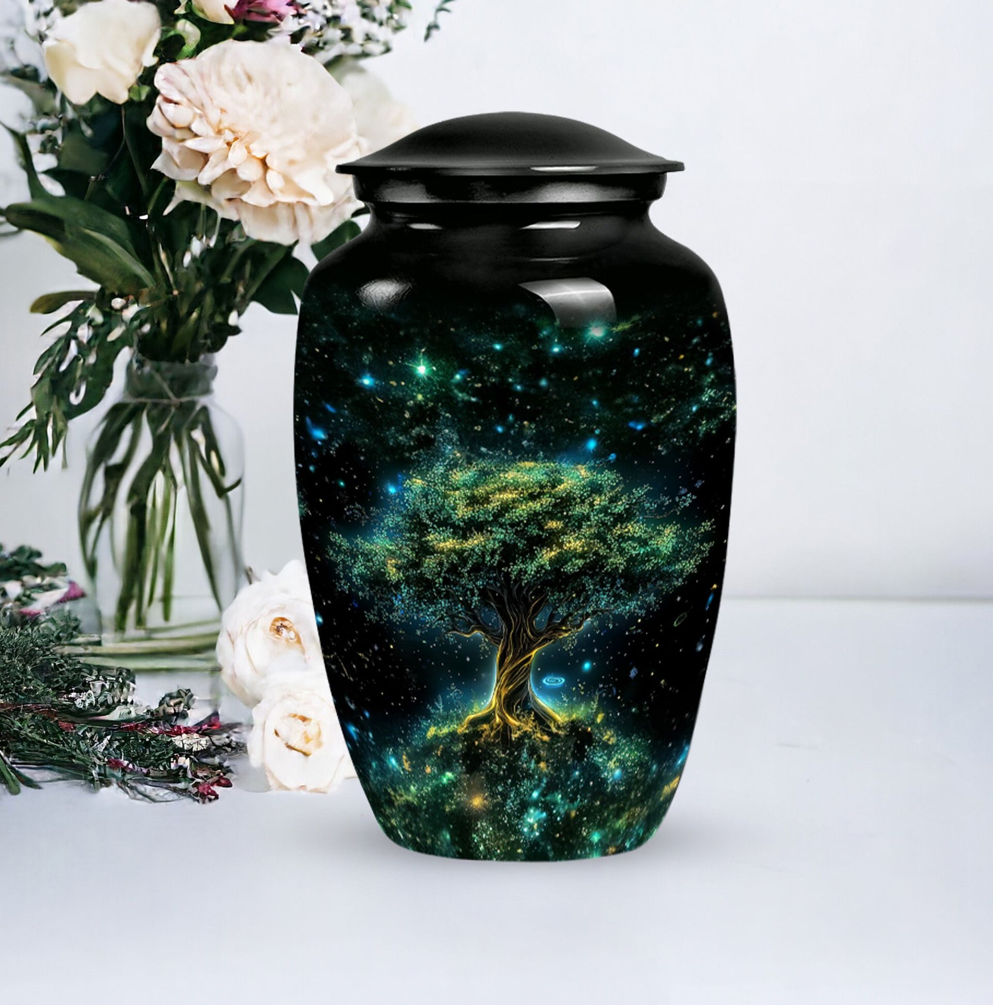 Tree of Life Large Cremation Urn for Human Ashes