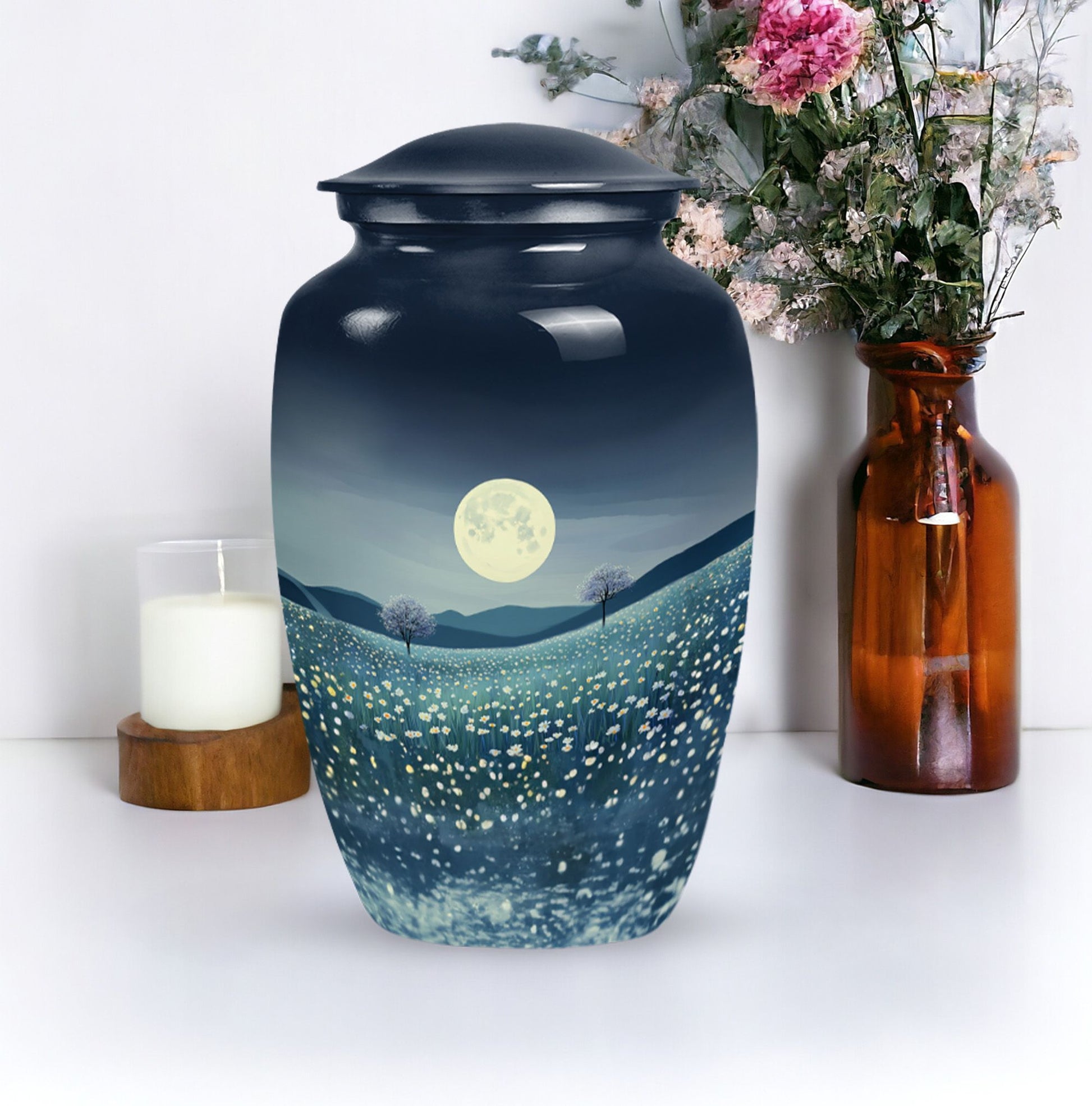 Moon Urn for Cremated Ashes