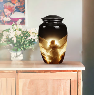 Large Angel Cremation Urn for Human Remains