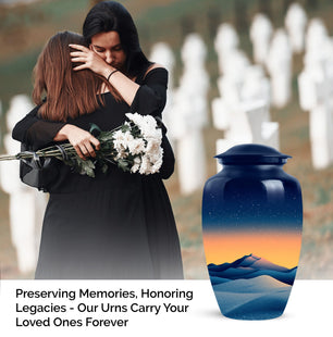 Memorial Sky Cremation Urn for Human Ashes