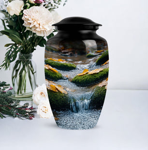 River Cremation Urn for Human Ashes