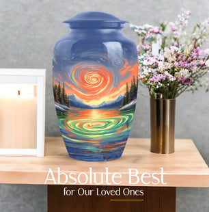 Memorial River Cremation Urn for Adult Human Ashes