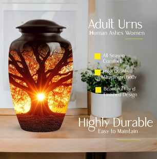 Tree of Life Decorative Cremation Urn for Ashes