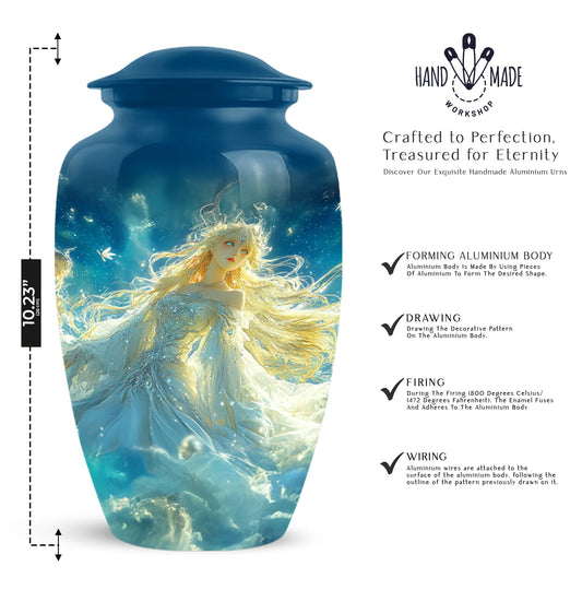 Angel Cremation Urn For Cremated Human Remains