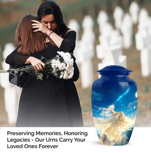 Angel Cremation Container for Adult Remains