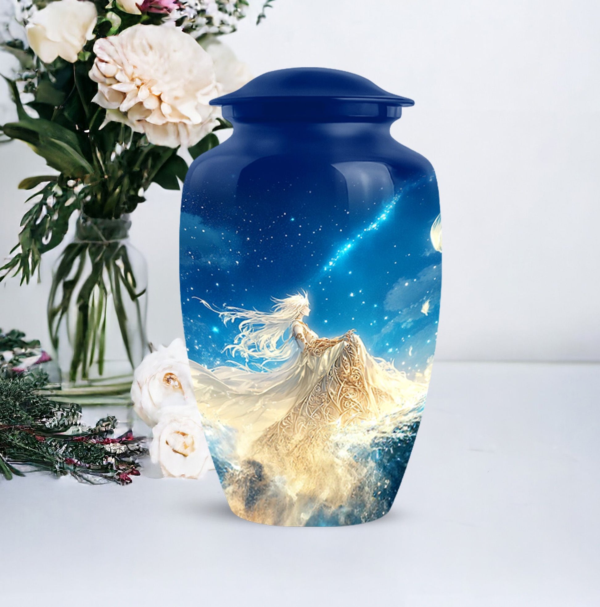 Angel Cremation Container for Adult Remains