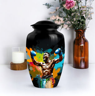 Boxing Cremation Urn for Human Ashes