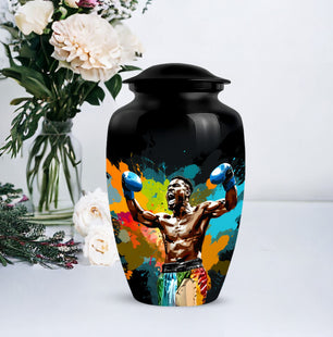 Boxing Cremation Urn for Human Ashes