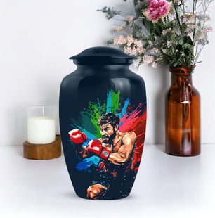 Large Boxing Cremation Urn For Human Remains