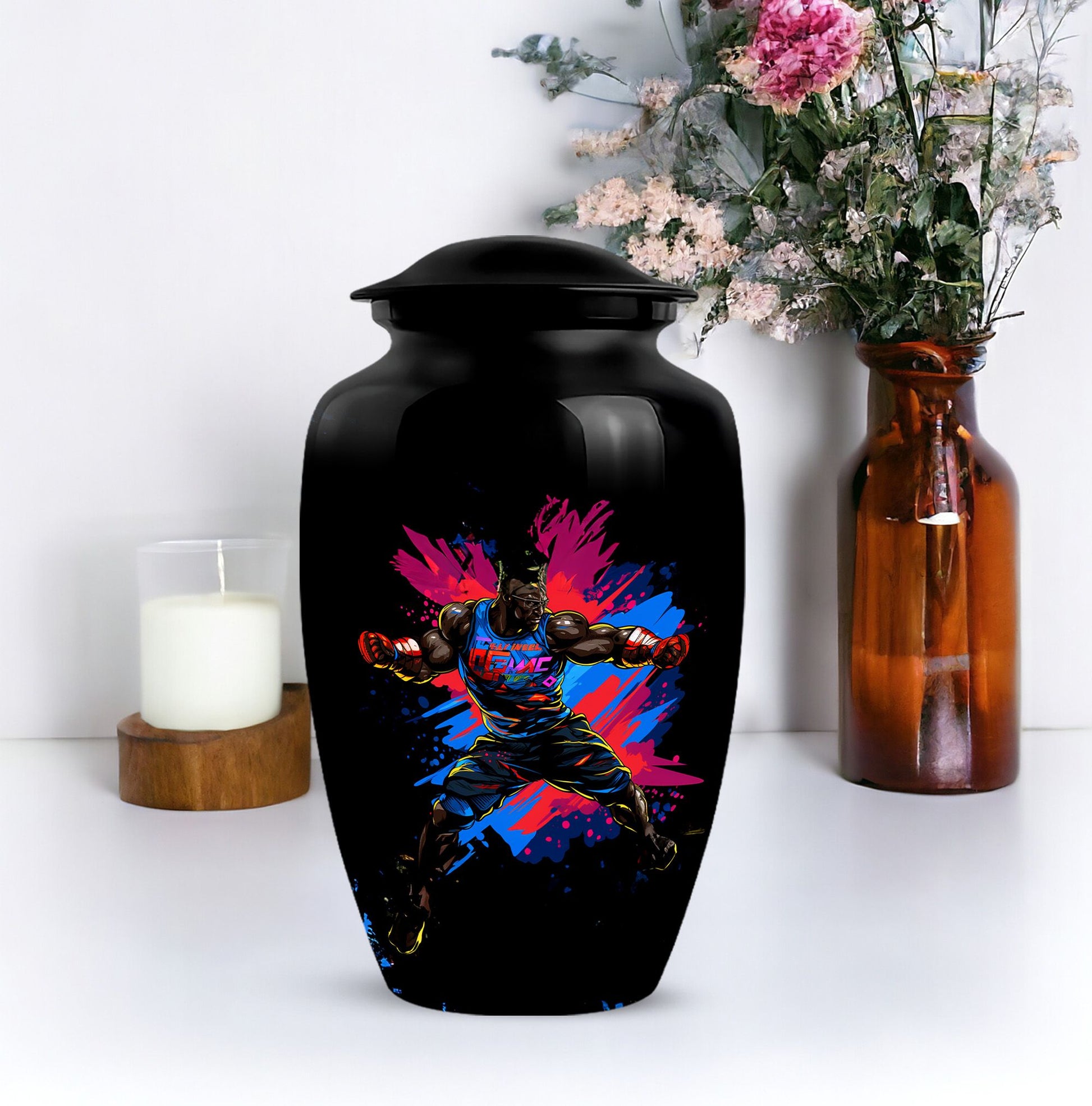 Boxing Cremation Urn For Cremated Human Ashes