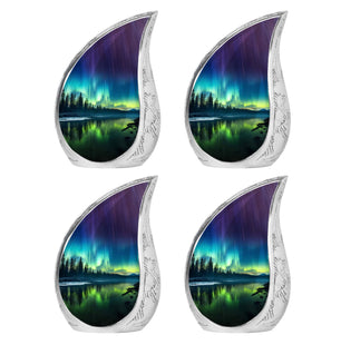 Northen lights  Small Urn Set of 4 Combo