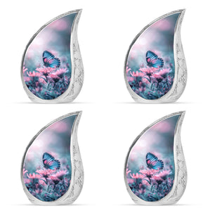 Butterfly  Small Urn Set of 4 Combo