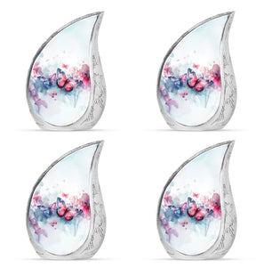 Butterfly  Small Urn Set of 4 Combo