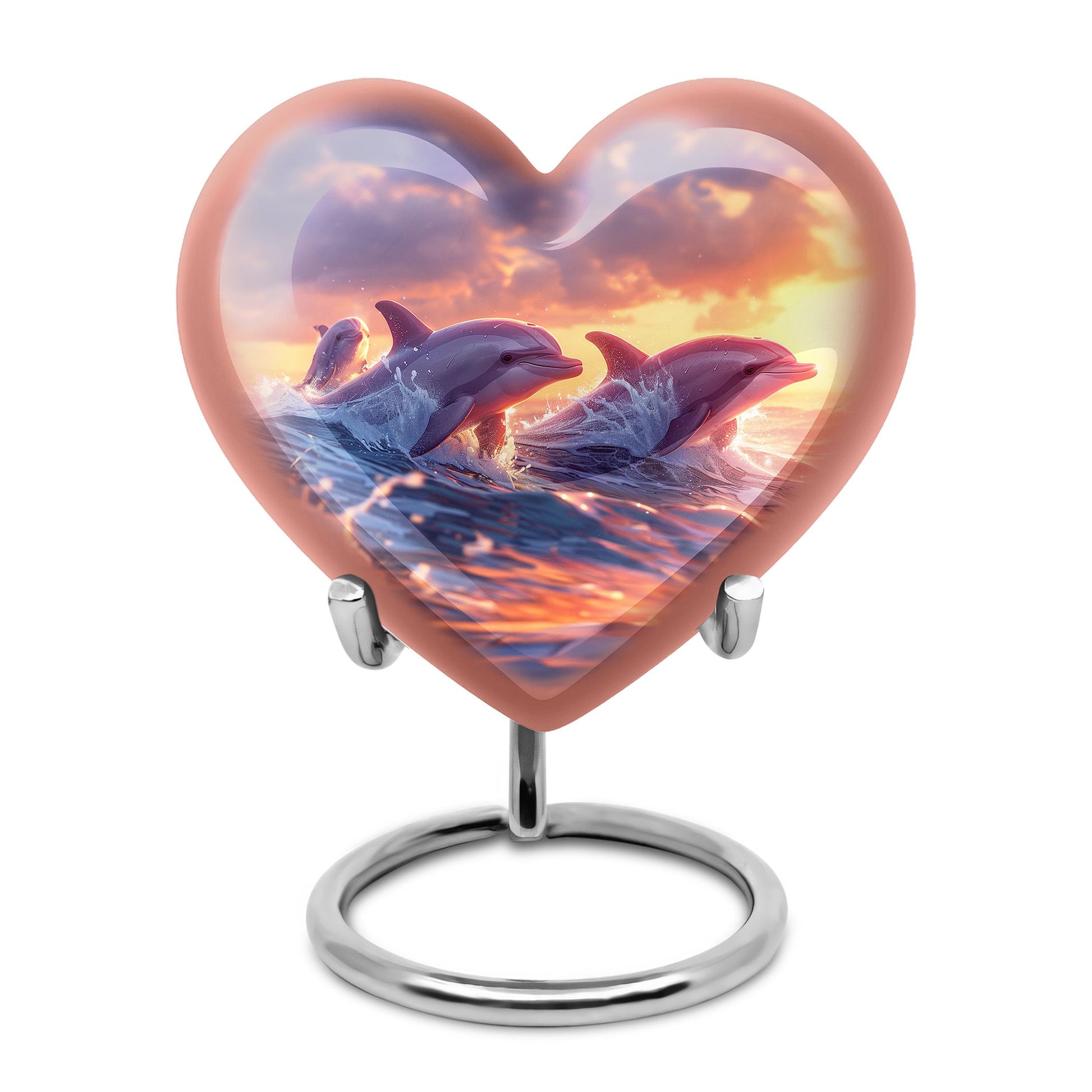 Dolphin  Small Urn 3 Inch