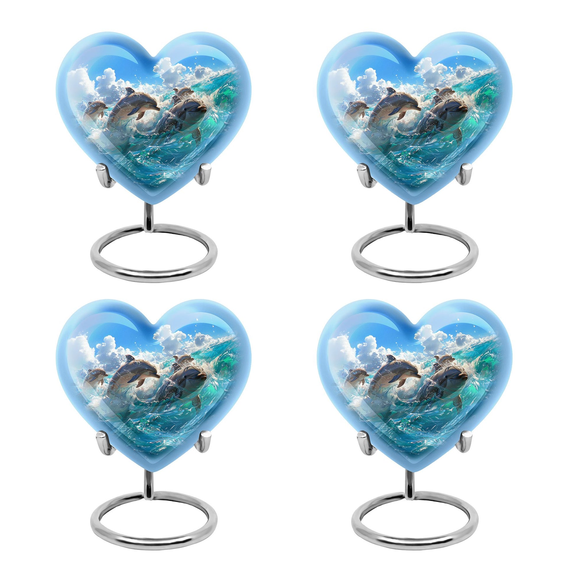 Ocean  Small Urn Set of 4 Combo