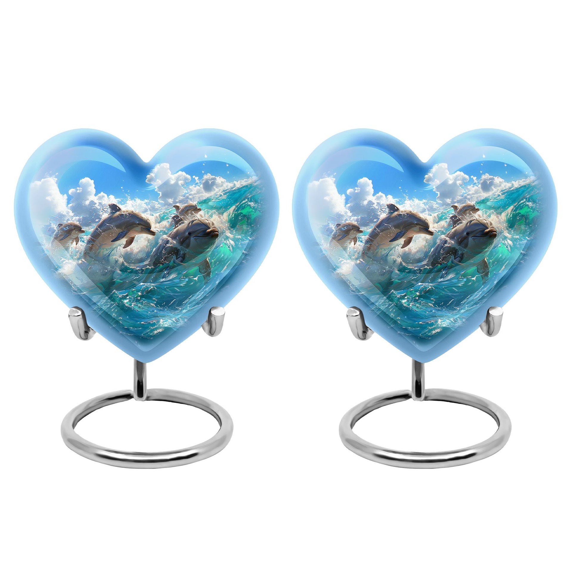 Ocean  Small Urn Set of 2 Combo