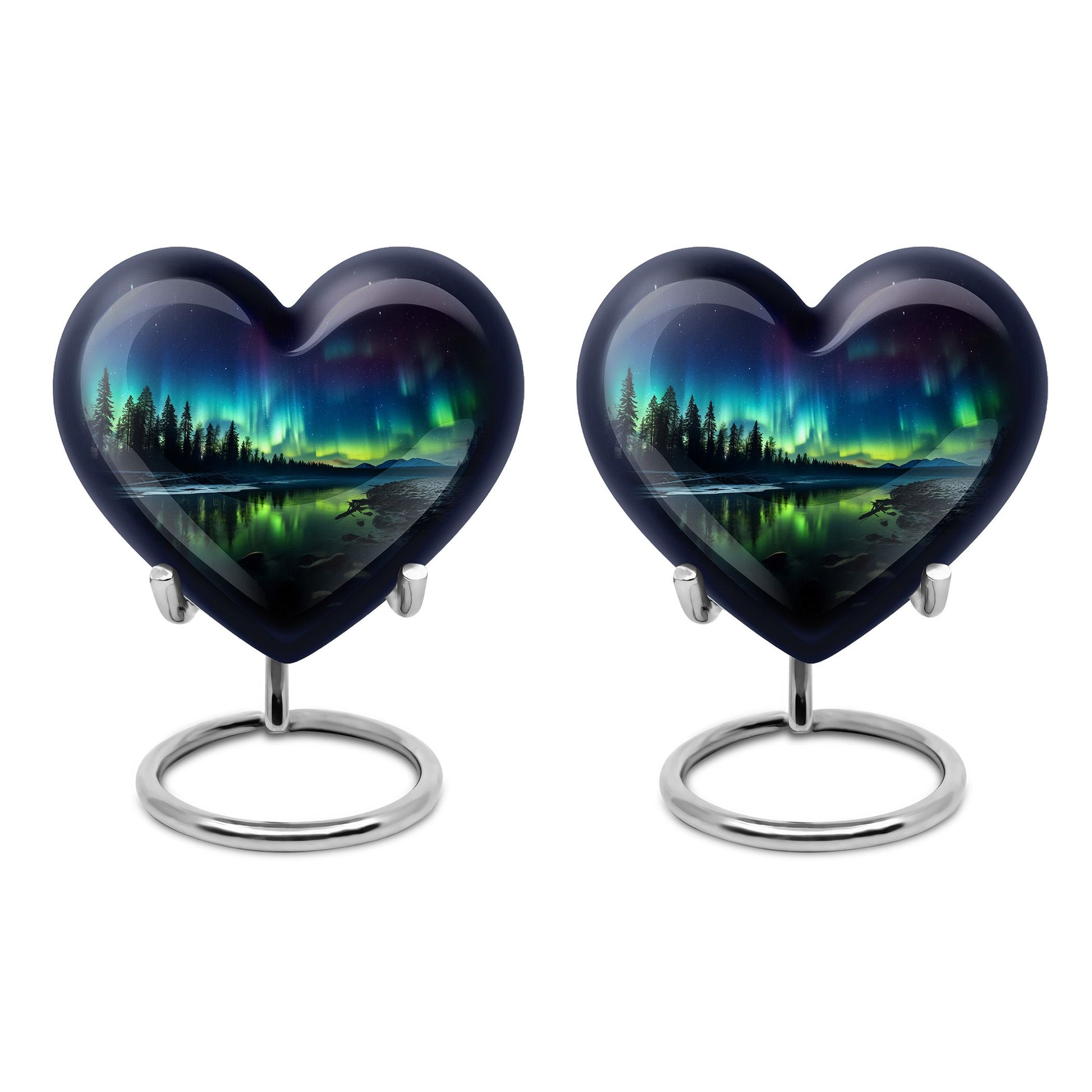 Northen lights  Small Urn Set of 2 Combo