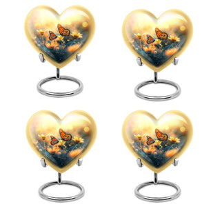 Butterfly Urn Small Set of 4