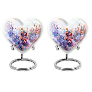 Butterfly  Small Urn Set of 2 Combo