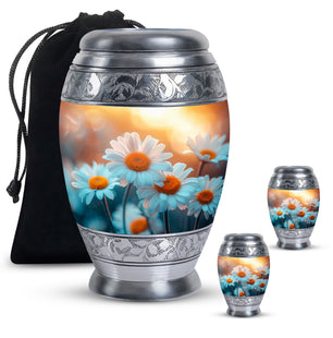 Flower  Large urn & 2 Small Urn