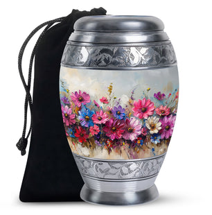 Flower  Large Urn 10 Inch