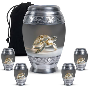 Turtle Urn Large & Small Combo