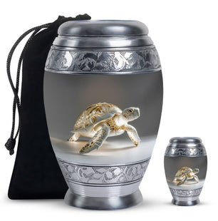 Turtle Urn Large & Small Combo