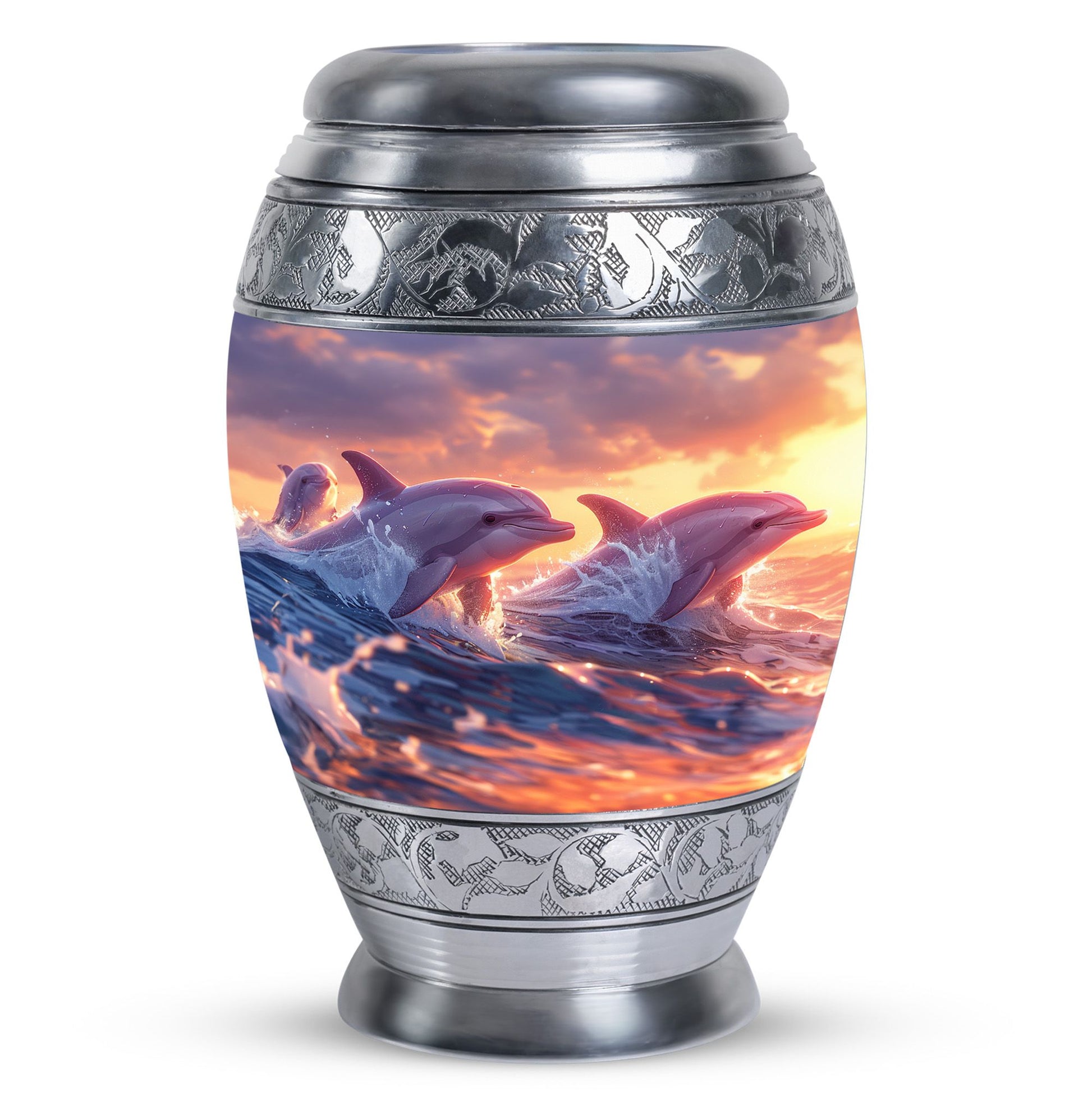 Dolphin  Small Urn 3 Inch