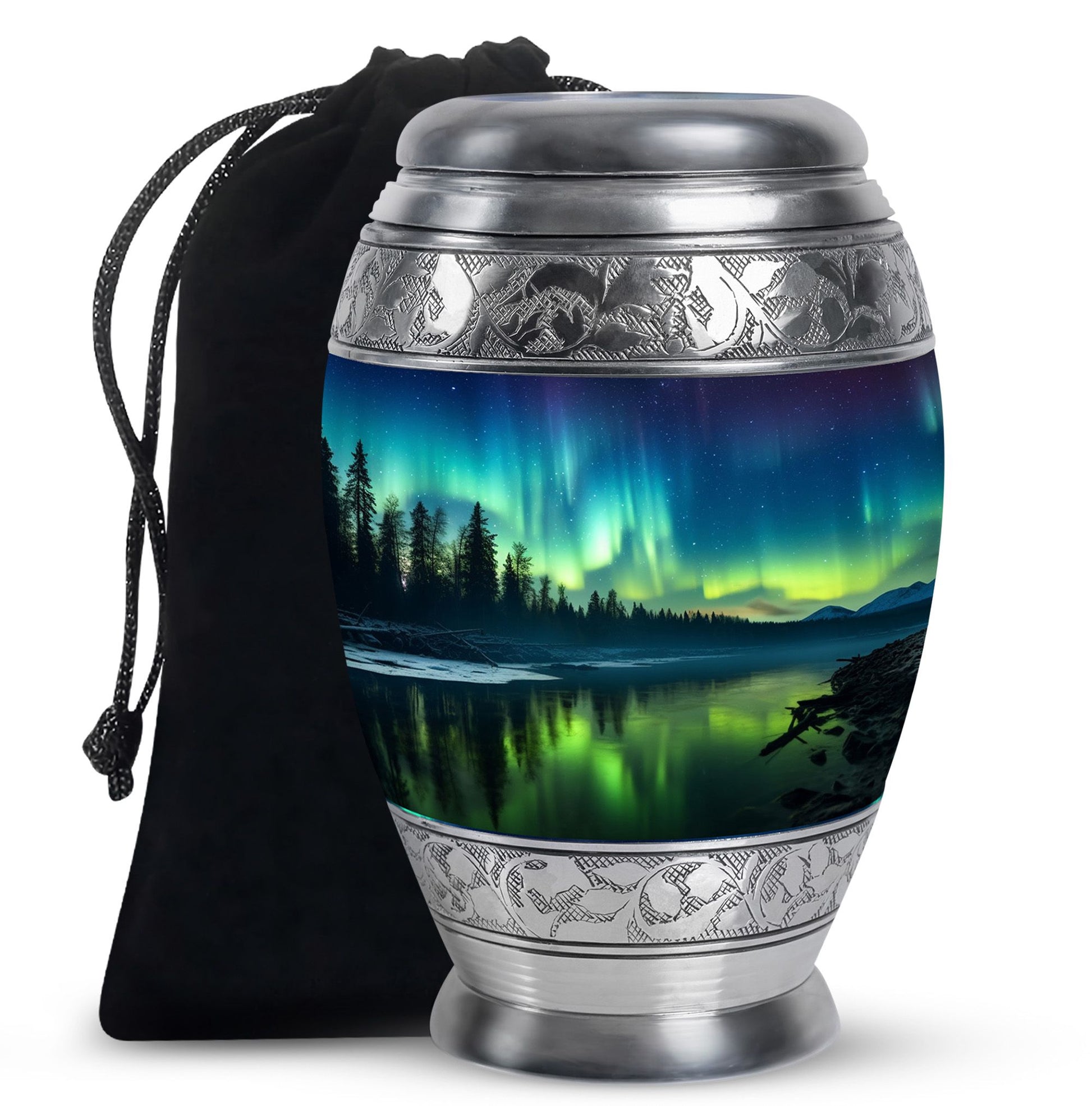 Northen lights  Large Urn 10 Inch