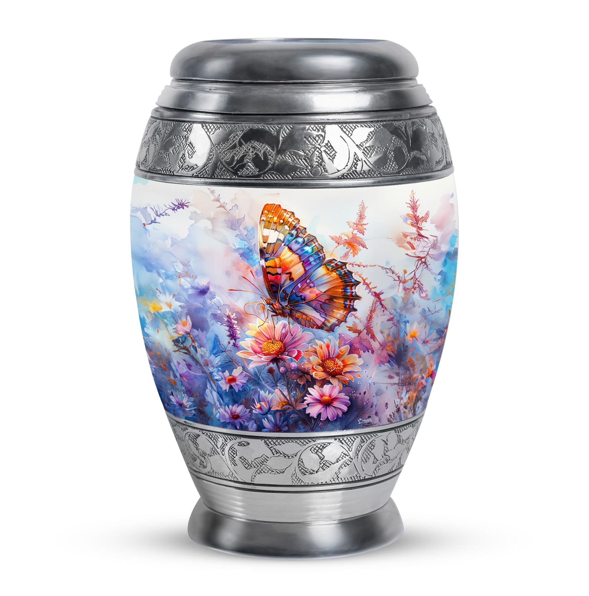 Butterfly  Small Urn 3 Inch