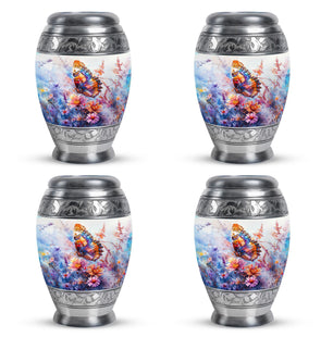 Butterfly  Small Urn Set of 4 Combo