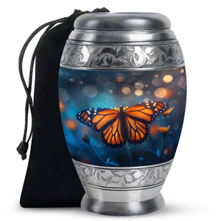 Butterfly  Large Urn 10 Inch