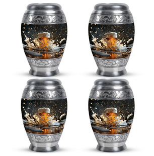 Beer  Small Urn Set of 4 Combo